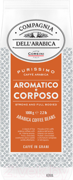 Изображение товара Кофе в зернах Compagnia Dell'Arabica Пуриссими Арабика (1кг)