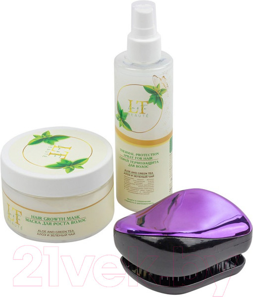 Изображение товара Набор косметики для волос La and Te beaute Алоэ и зеленый чай / LT-44