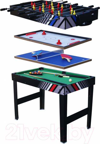 Изображение товара Игровой стол Sundays SUA-4824-4K 4в1