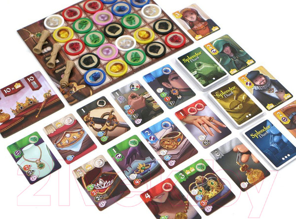 Изображение товара Настольная игра Asmodee Роскошь. Дуэль / БП-00004491