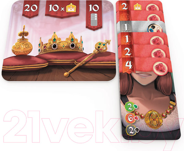 Изображение товара Настольная игра Asmodee Роскошь. Дуэль / БП-00004491