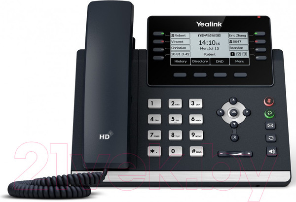 Изображение товара VoIP-телефон Yealink SIP-T43U без БП