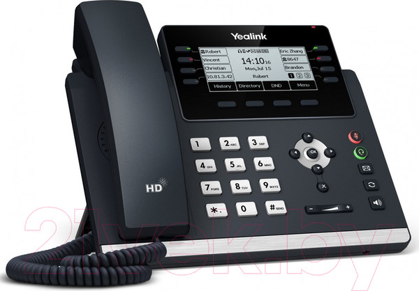 Изображение товара VoIP-телефон Yealink SIP-T43U без БП