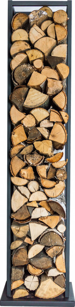 Изображение товара Дровница для камина Fire&Wood Turin L 400x400x1450 (черный)
