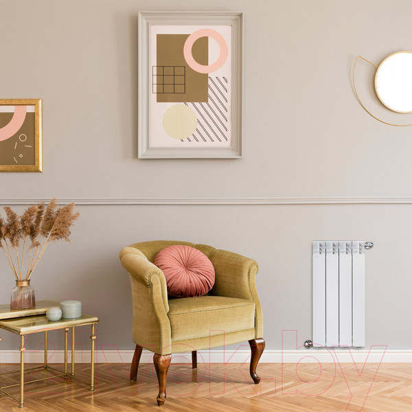 Изображение товара Радиатор алюминиевый Nova Florida Extrathermserir Super B4 500/100 White (4 секции)