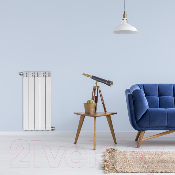 Изображение товара Радиатор алюминиевый Nova Florida Extrathermserir Super B4 500/100 White (5 секций)