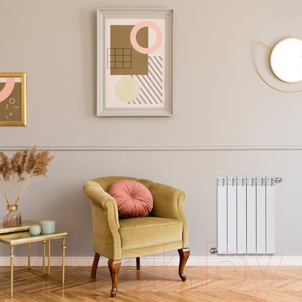 Изображение товара Радиатор алюминиевый Nova Florida Extrathermserir Super B4 500/100 White (6 секций)