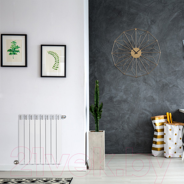 Изображение товара Радиатор алюминиевый Nova Florida Extrathermserir Super B4 500/100 White (8 секций)