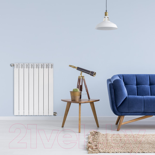 Изображение товара Радиатор алюминиевый Nova Florida Extrathermserir Super B4 500/100 White (8 секций)