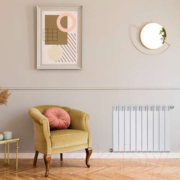 Изображение товара Радиатор алюминиевый Nova Florida Extrathermserir Super B4 500/100 White (11 секций)