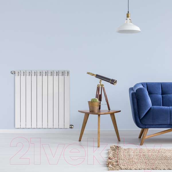 Изображение товара Радиатор алюминиевый Nova Florida Extrathermserir Super B4 500/100 White (11 секций)