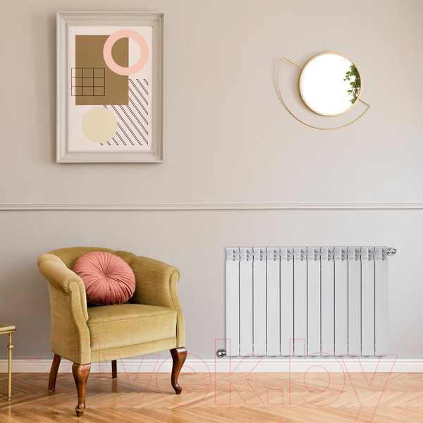 Изображение товара Радиатор алюминиевый Nova Florida Extrathermserir Super B4 500/100 White (14 секций)