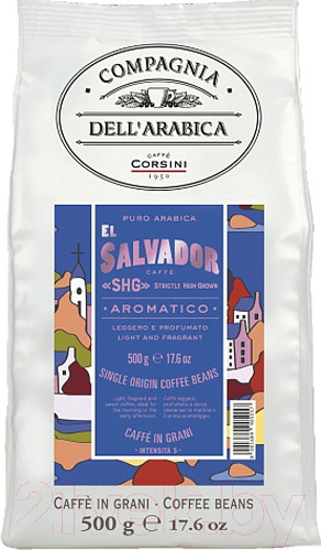 Изображение товара Кофе в зернах Compagnia Dell'Arabica Эль Сальвадор SHG Высокогорный (500г)