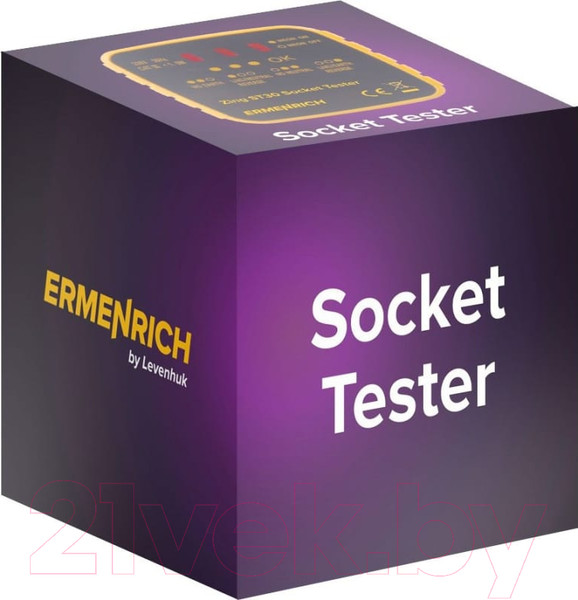 Изображение товара Тестер розетки Ermenrich Zing ST30 / 81725