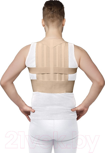 Изображение товара Корректор осанки Польза 0506 (р.1, бежевый)