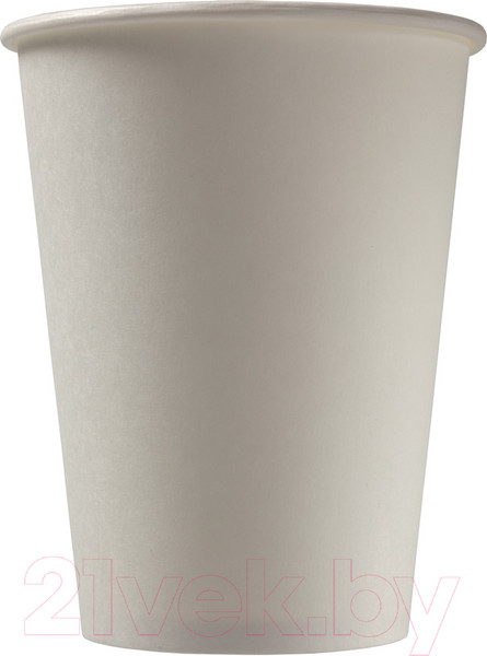 Изображение товара Набор бумажных стаканов Паксервис 300мл / НВ90-430 (1000шт, белый)