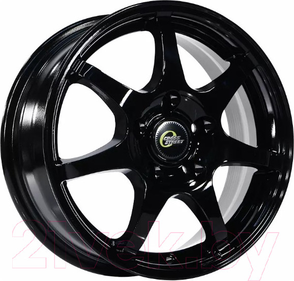 Изображение товара Литой диск Cross Street CR-15 16x6.5" 5x114.3мм DIA 66.1мм ET 47мм BKF