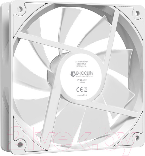 Изображение товара Вентилятор для корпуса ID-Cooling XF-120-ARGB-W