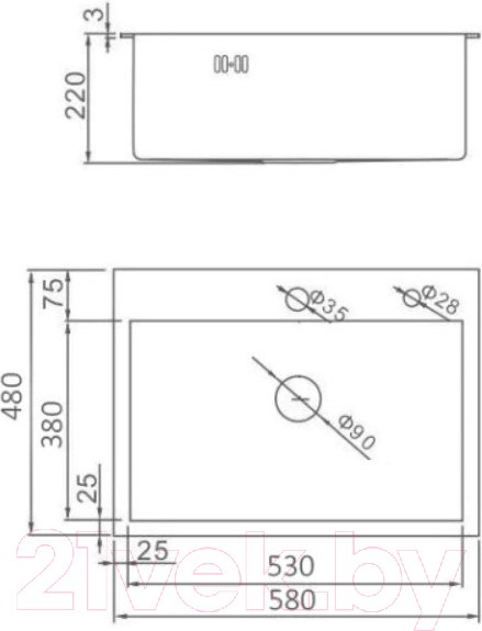 Изображение товара Мойка кухонная Wisent WS35848B+GER013+WW405B+W302644B
