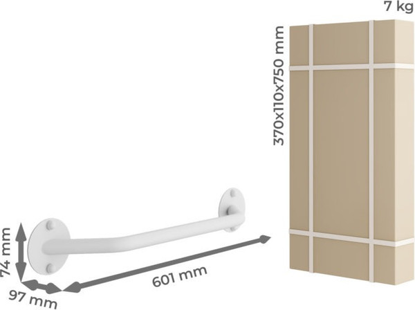 Изображение товара Шведская стенка Romana 11.08.01 (7шт, белый)