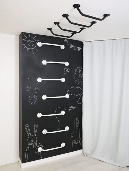 Изображение товара Шведская стенка Romana 11.08.01-01 (7шт, черный)