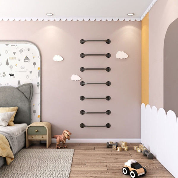 Изображение товара Шведская стенка Romana 11.08.01-01 (7шт, черный)