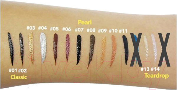 Изображение товара Подводка для глаз жидкая L'ocean Perfection Liquid Eye Liner 08 (Brown Pearl)