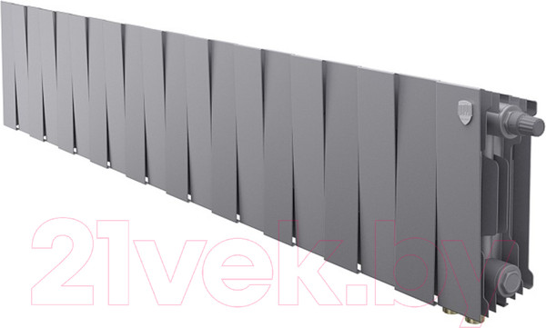 Изображение товара Радиатор биметаллический Royal Thermo PianoForte 200 VDR Silver Satin (20 секций)