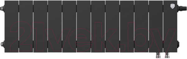 Изображение товара Радиатор биметаллический Royal Thermo PianoForte 200 Noir Sable VDR (12 секций)