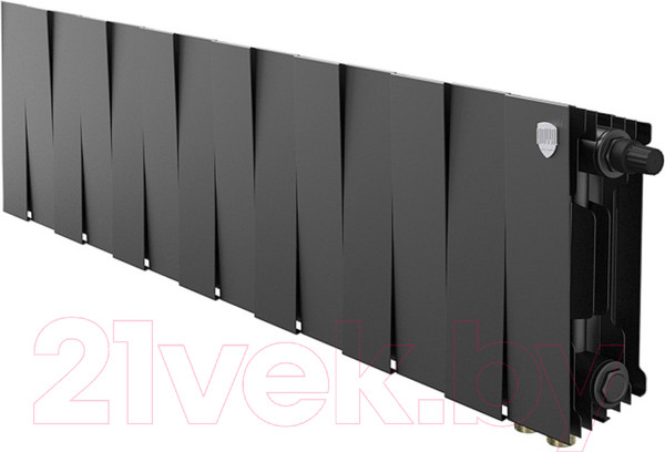 Изображение товара Радиатор биметаллический Royal Thermo PianoForte 200 Noir Sable VDR (14 секций)