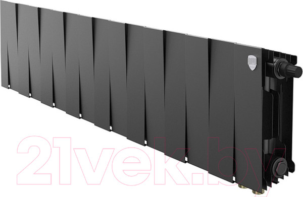 Изображение товара Радиатор биметаллический Royal Thermo PianoForte 200 Noir Sable VDR (16 секций)