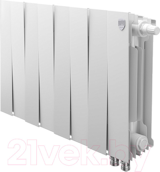 Изображение товара Радиатор биметаллический Royal Thermo PianoForte 300 Bianco Traffico VDR (8 секций)