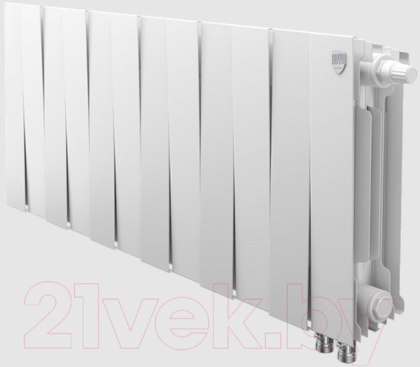 Изображение товара Радиатор биметаллический Royal Thermo PianoForte 300 Bianco Traffico VDR (12 секций)