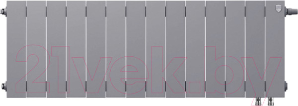 Изображение товара Радиатор биметаллический Royal Thermo PianoForte 300 VDR Silver Satin (14 секций)