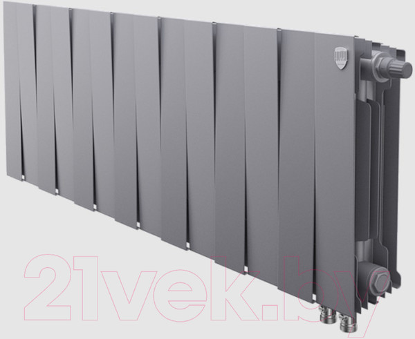 Изображение товара Радиатор биметаллический Royal Thermo PianoForte 300 VDR Silver Satin (14 секций)