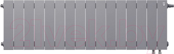 Изображение товара Радиатор биметаллический Royal Thermo PianoForte 300 VDR Silver Satin (16 секций)