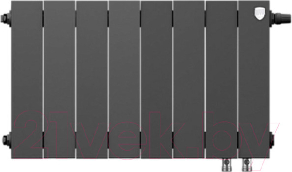 Изображение товара Радиатор биметаллический Royal Thermo PianoForte 300 VDR Noir Sable (8 секций)
