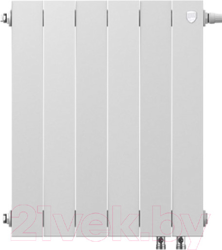 Изображение товара Радиатор биметаллический Royal Thermo PianoForte 500 VDR Bianco Traffico (6 секций)