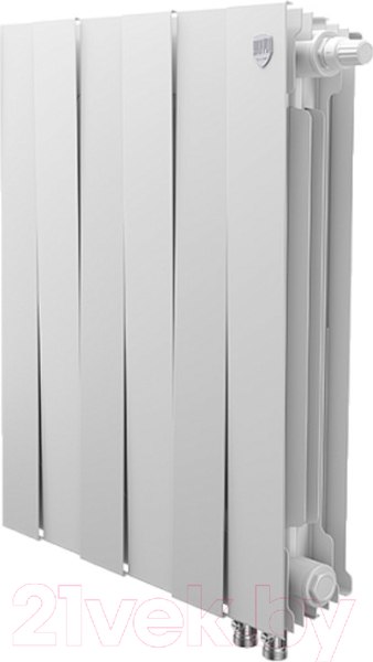 Изображение товара Радиатор биметаллический Royal Thermo PianoForte 500 VDR Bianco Traffico (6 секций)