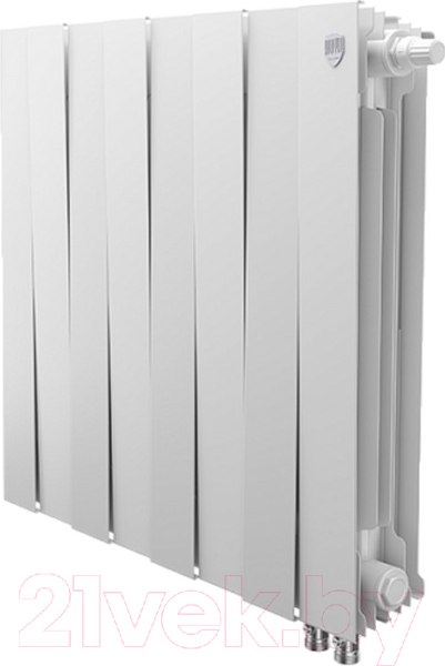 Изображение товара Радиатор биметаллический Royal Thermo PianoForte 500 VDR Bianco Traffico (8 секций)