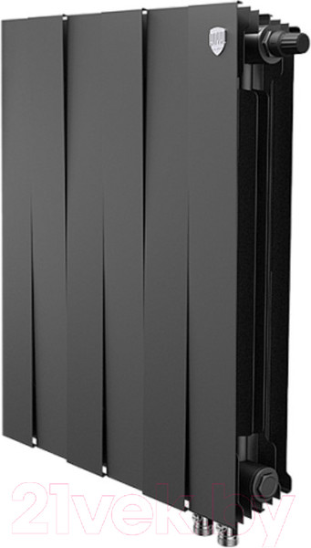Изображение товара Радиатор биметаллический Royal Thermo PianoForte 500 VDR Noir Sable (6 секций)