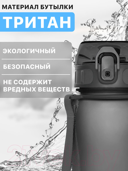 Изображение товара Бутылка для воды Sand Lark ODF2243-60/2022S11 (серый)