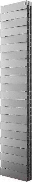 Изображение товара Радиатор биметаллический Royal Thermo PianoForte Tower 300 Silver Satin (22 секции)