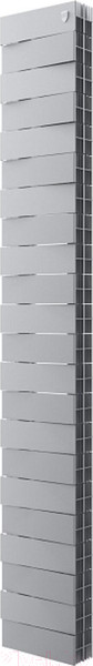 Изображение товара Радиатор биметаллический Royal Thermo PianoForte Tower 200 Silver Satin (22 секции)