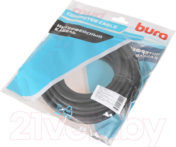Изображение товара Кабель Buro BHP-DPP-1.4-10G (10м, черный)