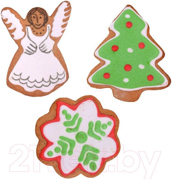 Изображение товара Набор форм для печенья Мультидом Новогодний калейдоскоп / VL2-90 (8шт)