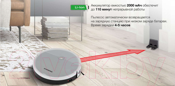 Изображение товара Робот-пылесос StarWind SRV4570