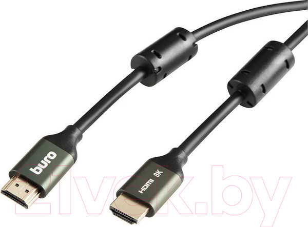 Изображение товара Кабель Buro BHP-HDMI-2.1-1G (1м, черный)