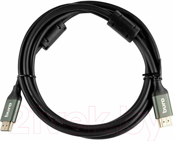 Изображение товара Кабель Buro BHP-HDMI-2.1-2G (2м, черный)