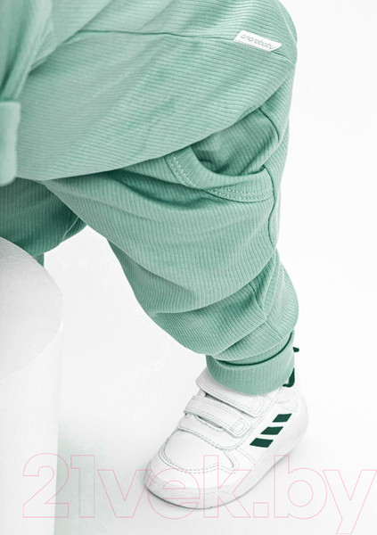 Изображение товара Костюм для малышей Amarobaby Fashion / AB-OD21-FS11/13-80 (зеленый, р. 80)